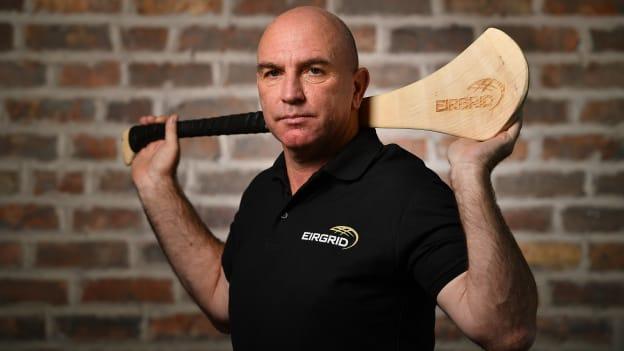 Hurling legend and current Kilkenny senior hurling selector, DJ Carey, pictured at the EirGrid Official Timing Sponsorship launch. EirGrid, the state-owned company that develops and manages the flow of electricity across Ireland, has been a proud partner of the GAA since 2015.