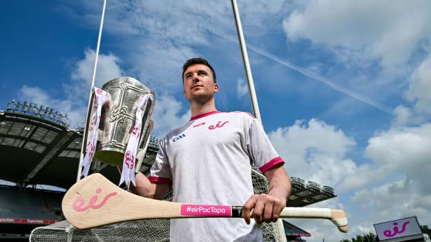 All-Ireland winning captain and eir ambassador, Declan Hannon of Limerick, at the launch of eir’s new Poc Tapa Challenge, as part of their official sponsorship of the GAA Hurling All-Ireland Senior Championship. eir’s Poc Tapa challenge will see the fastest team in the country win €5,000 for their club and a chance to play on the hallowed pitch of Croke Park in Dublin. Photo by Brendan Moran/Sportsfile.