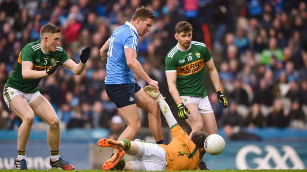 Ciaran Kilkenny impressed for Dublin against Kerry at Croke Park.