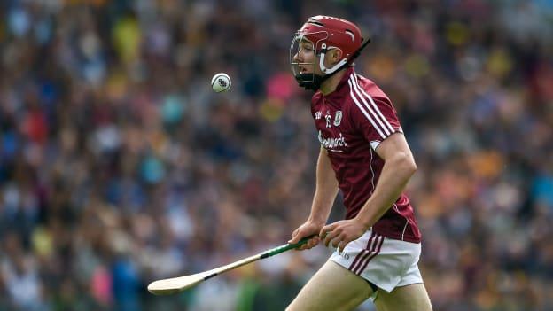 Cathal Mannion scored 1-5 for Galway at Pearse Stadium.