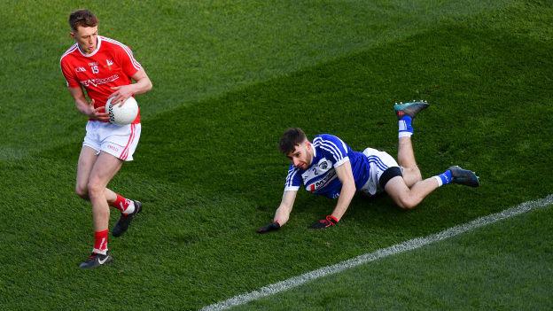 Ryan Burns impressed for Louth against Laois at Croke Park last Saturday.