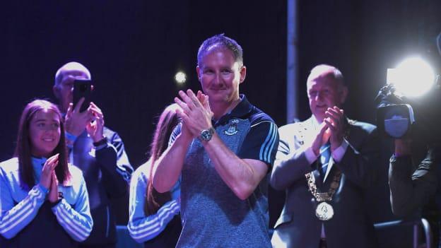 Dublin manager Jim Gavin pictured at Smithfield on Monday evening.