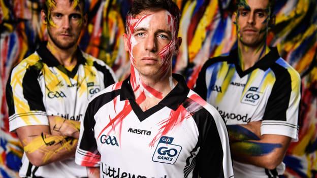 Jackie Tyrrell, Anthony Nash, and Brendan Bugler pictured at the Littlewoods launch in Dublin.