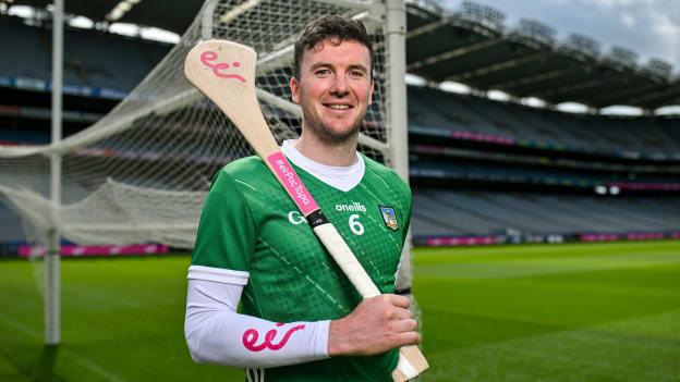 All-Ireland winning captain and eir ambassador, Declan Hannon of Limerick, at the launch of eir’s new Poc Tapa Challenge, as part of their official sponsorship of the GAA Hurling All-Ireland Senior Championship. eir’s Poc Tapa challenge will see the fastest team in the country win €5,000 for their club and a chance to play on the hallowed pitch of Croke Park in Dublin. Photo by Brendan Moran/Sportsfile