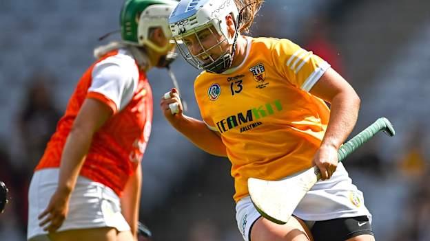 Dervla Cosgrove scored 4-2 for Antrim.