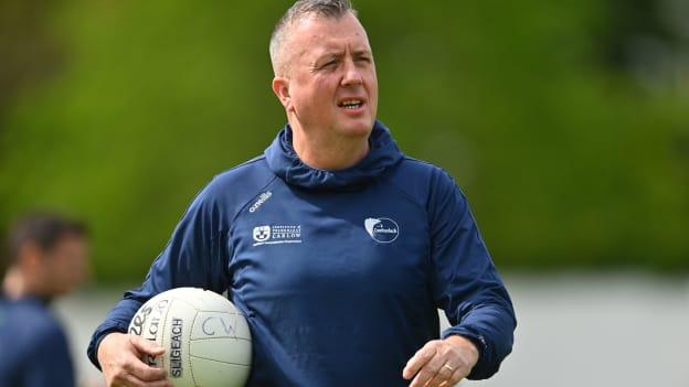 Carlow senior football manager Niall Carew. Photo by Tyler Miller/Sportsfile
