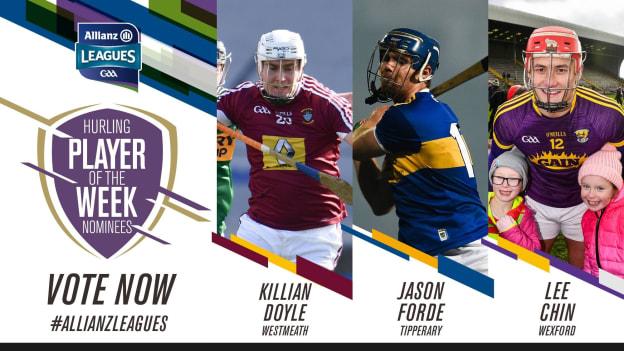 GAA.ie Hurler of the Week nominations.