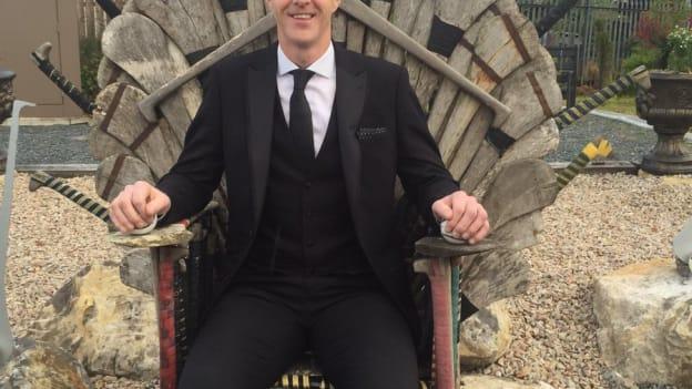 Henry Shefflin pictured at the opening of Dungannon Eoghan Ruadh's new facilities in May 2017.