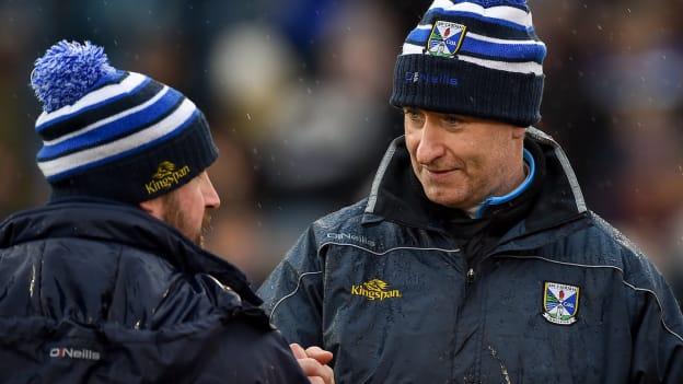 Cavan manager Mattie McGleenan.