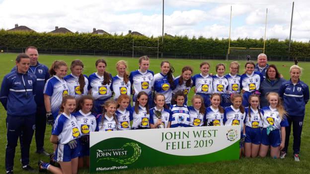 Blessington girls were winners in the competition to create a ‘My Féile Memories’ video to win €1,000 for their club, courtesy of John West.