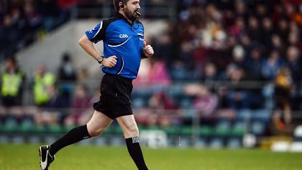 Cavan official Noel Mooney takes charge of the Electric Ireland Minor Football Championship Final involving Cork and Galway on Sunday at Croke Park.