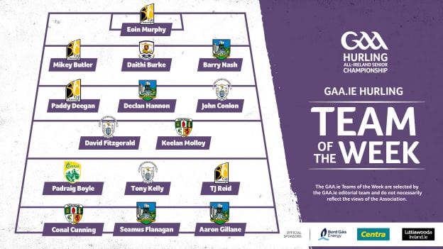 This week's GAA.ie Hurling Team of the Week.