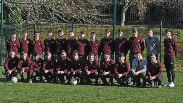 The Rice College panel pictured ahead of the Connacht Colleges Final. Photo: Conor McKeown.