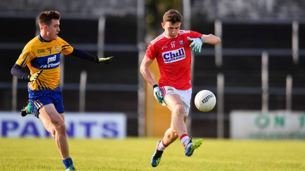 Mark Collins, Corcaigh, á chur faoi bhrú ag Conall Ó hAiniféin, An Clár