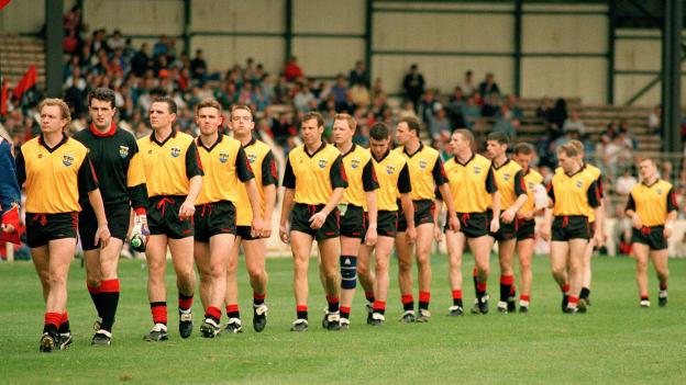 The Down team before the 1994 All Ireland SFC Final.