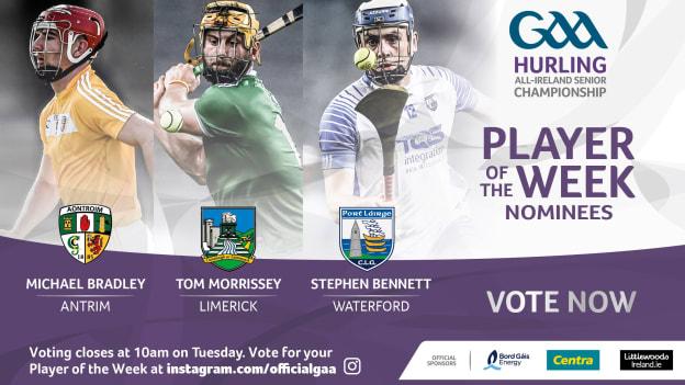 GAA.ie Hurler of the Week nominations.