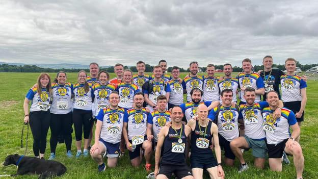 Na Gaeil Aeracha club-members who took part in Dublin Pride Run 2022.