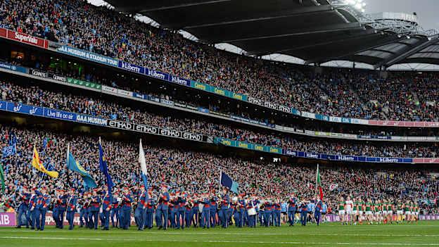 Croke Park on All Ireland Football Final day.