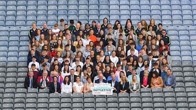 Dermot Earley Youth Leadership Initiative participants and tutors. 
