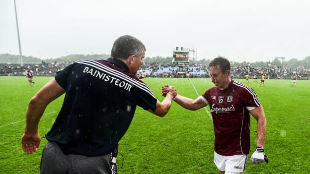 Kevin Walsh and Gary Sice pictured at Elverys MacHale Park.