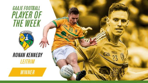 Leitrim footballer Ronan Kennedy.
