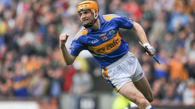 Larry peels away after netting in 2010 final