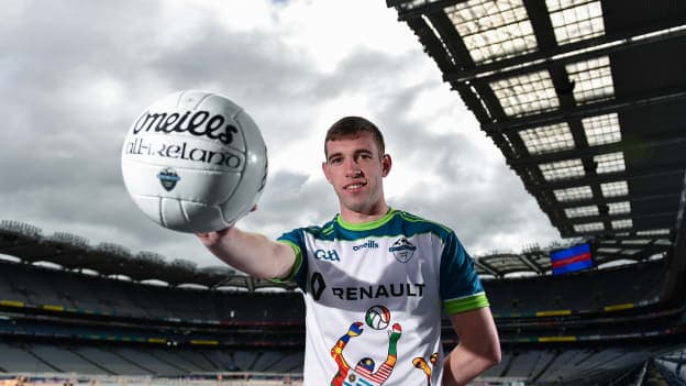 Wicklow footballer Patrick O'Connor during the Renault GAA World Games 2019 Launch at Croke Park in Dublin. 