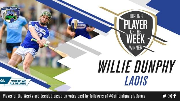 GAA.ie Hurler of the Week Willie Dunphy.