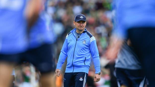 Dublin manager Jim Gavin before the game at Croke Park.