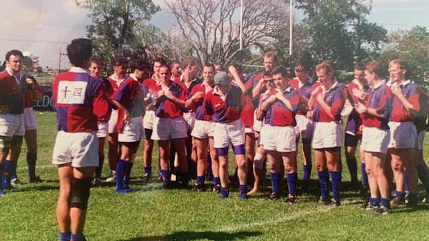 The Hong Kong team pictured at the 1996 Asia Gaelic Games. 