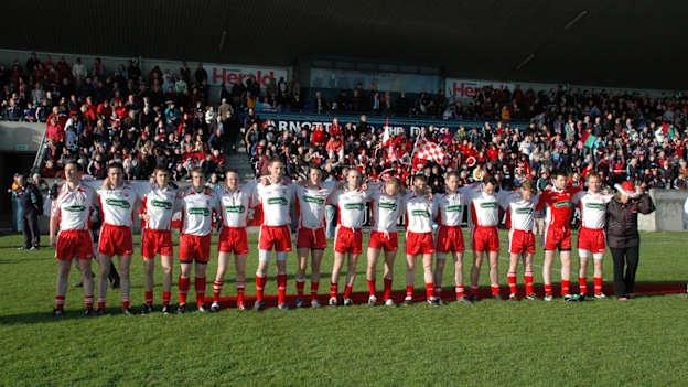 The St. Patrick's Dromahair Men's Senior Team that contested the 2009 Celebrity Bainsteoir Final in Parnell Park.