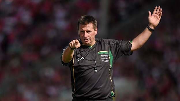 Brian Gavin to referee hurling final replay