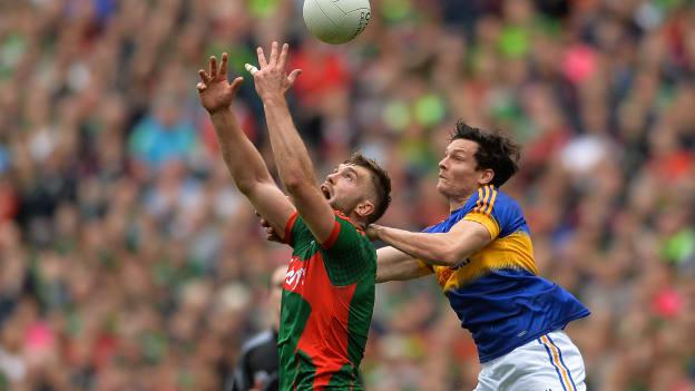 Aidan O Shea and Ciaran McDonald at Croke Park.