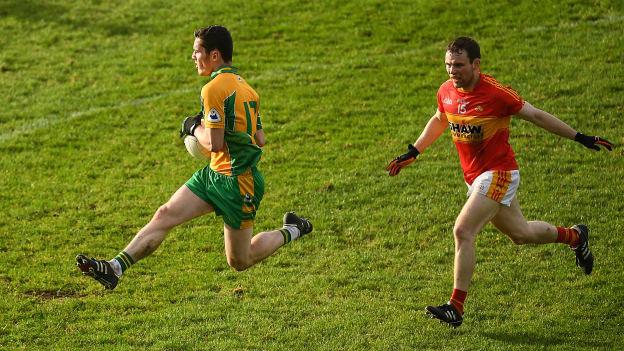 Ian Burke scored four points for Corofin at Elverys MacHale Park.