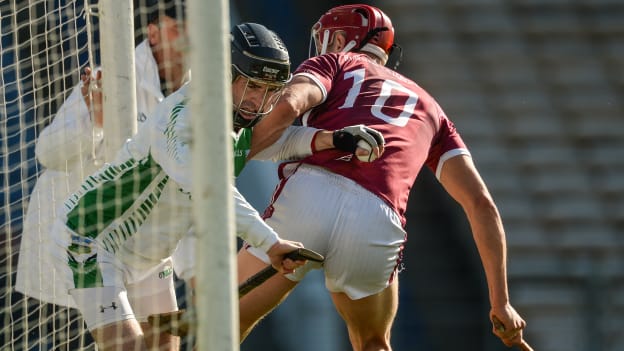 Drom-Inch goalkeeper Damien Young.