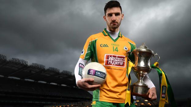 Corofin’s Martin Farragher ahead of the AIB GAA All-Ireland Senior Football Club Championship Final taking place at Croke Park on Sunday, March 17th. 
