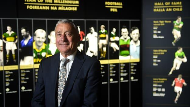 Former Kerry footballer Denis ‘Ogie’ Moran in attendance at the GAA Museum at Croke Park where he was inducted into the GAA Museum Hall of Fame. 