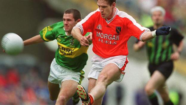 Kieran McGeeney in action during the 2002 All Ireland Final.