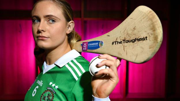 Maria Cooney, Sarsfields, Galway, pictured ahead of this weekend’s AIB Camogie All-Ireland Club Championship semi-finals and for the release of the first full episode of ‘Meet #TheToughest’, a new content series from AIB that will showcase some of the final stages of this year’s AIB Camogie All-Ireland Club Championships, through footage captured by cameras worn by players for the first time in Gaelic Games. Photo by Sam Barnes/Sportsfile