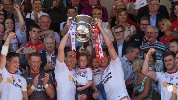 The Cavanagh brothers, Colm and Sean, following the 2017 Ulster SFC Final win at Clones.