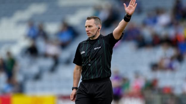 Derek O'Mahoney will referee the Electric Ireland All-Ireland Minor Football Final. 