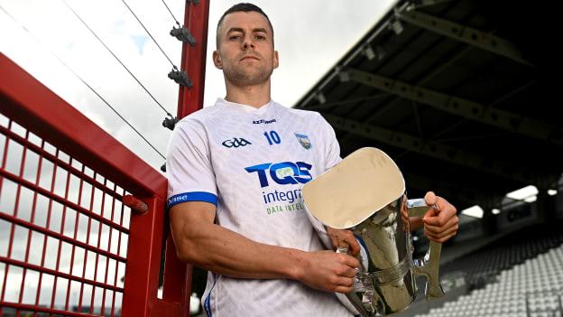 Jamie Barron of Waterford poses for a portrait at the launch of the Munster GAA Championship at Pairc Ui Chaoimh in Cork. 
