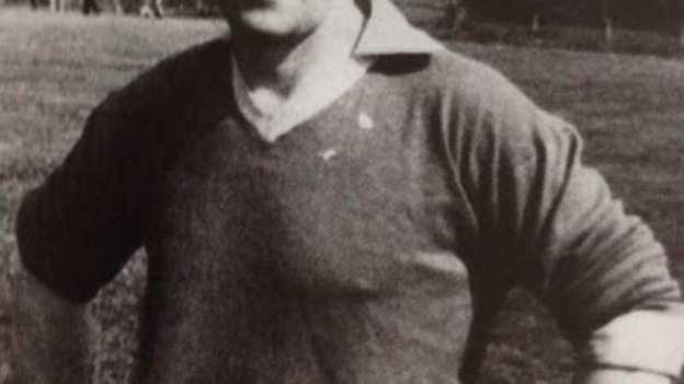 Packy McGarty pictured before a match for Leitrim. 
