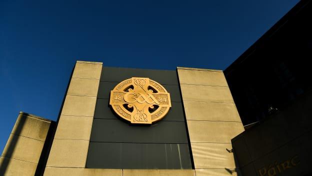  A general view of the GAA sign outside the main entrance to Croke Park.