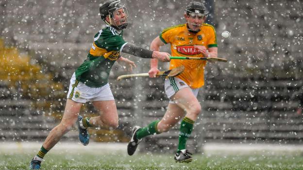 Shane Conway in Allianz Hurling League Division 2A action for Kerry against Meath.