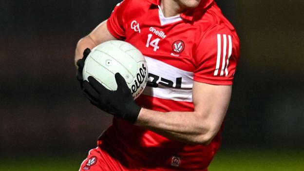 Prolific Derry forward Shane McGuigan.