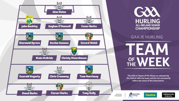 GAA.ie Hurling Team of the Week.