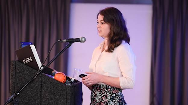 Noelle Healy pictured at the GAA Games Development Conference last month.