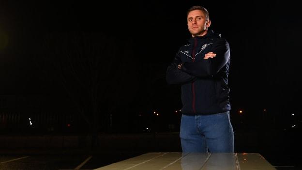 Galway hurler Aidan Harte pictured at a press briefing ahead of Sunday's All Ireland SHC semi-final against Limerick.
