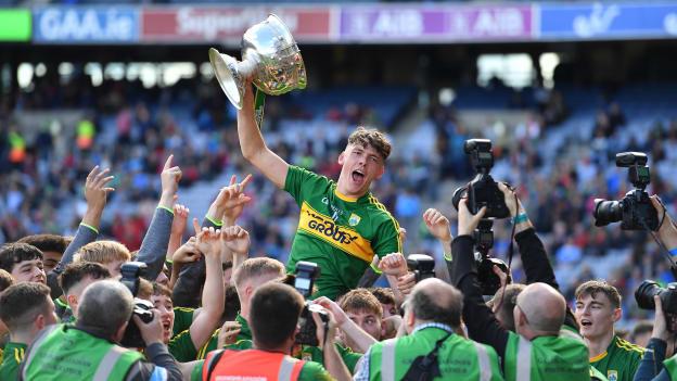 Kerry minor star David Clifford has been included in the team.